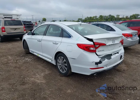 2016 Hyundai Sonata Sport from USA, damaged, VIN 5NPE34AF0GH404839